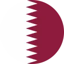 Qatar flag icon for Wafidslip Gamca Medical and visa services